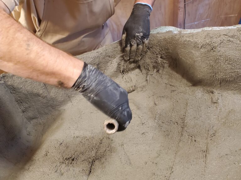 casting the mold 1