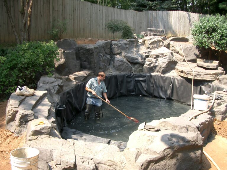 SWIM koi pond with upper Lily pond26